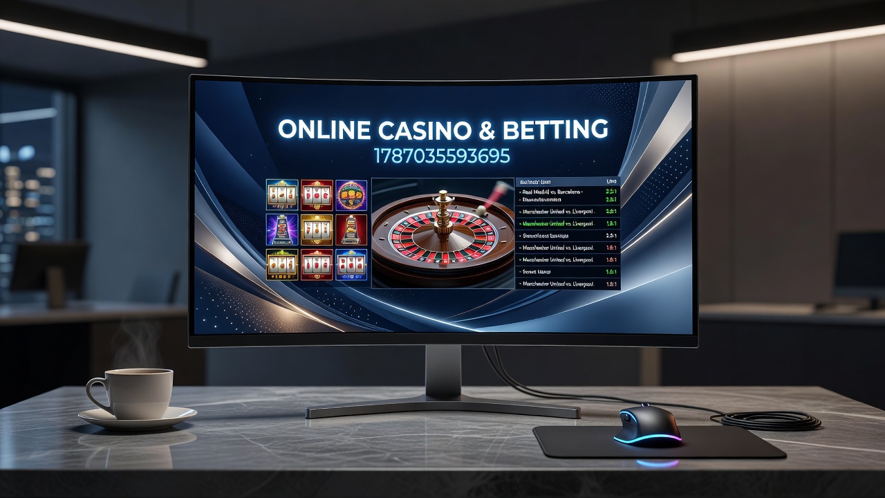 Mobile betting app displaying live sports odds and casino game lobby