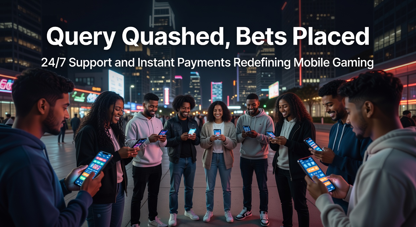 Mobile gaming interface showing instant bet placement and support chat on a smartphone screen, highlighting seamless user experience in real-time betting